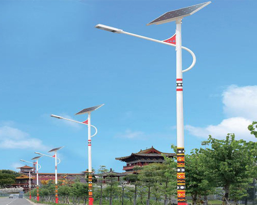 玛纳斯民族特色路灯